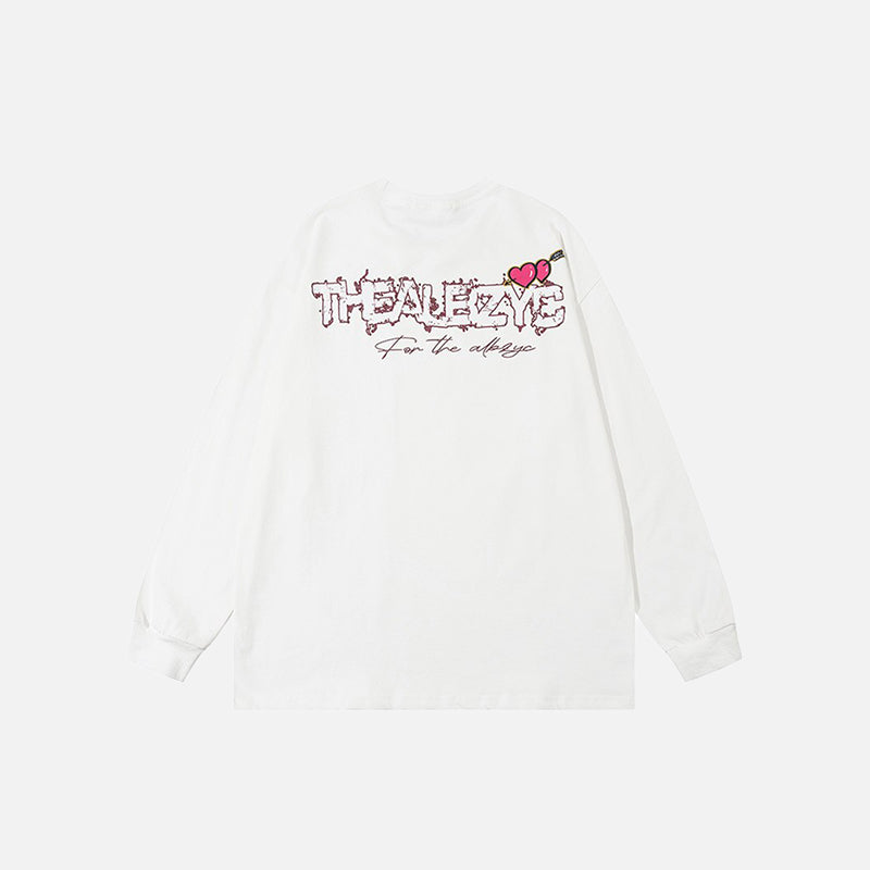 Comics Rabbit Oversized Sweatshirt
