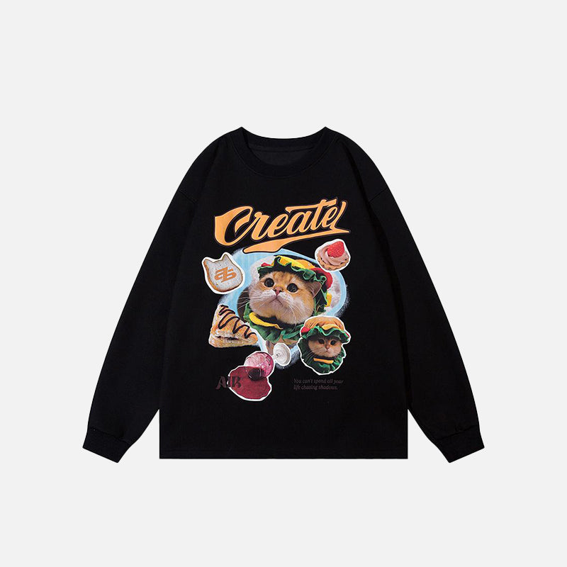 Cute Cat Sweatshirt
