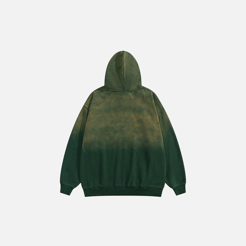 Star Washed Loose Hoodie