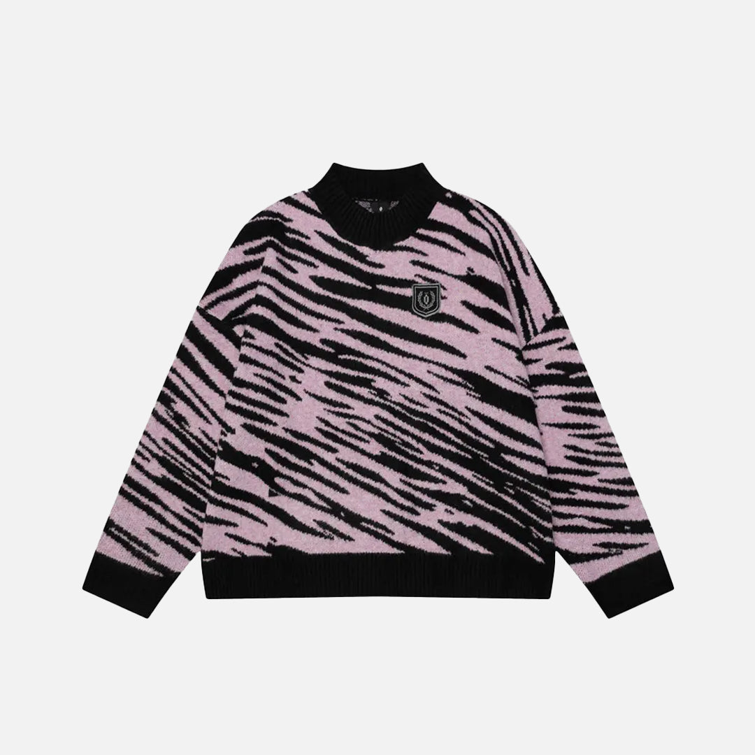 Vintage Zebra Knitted Sweaters