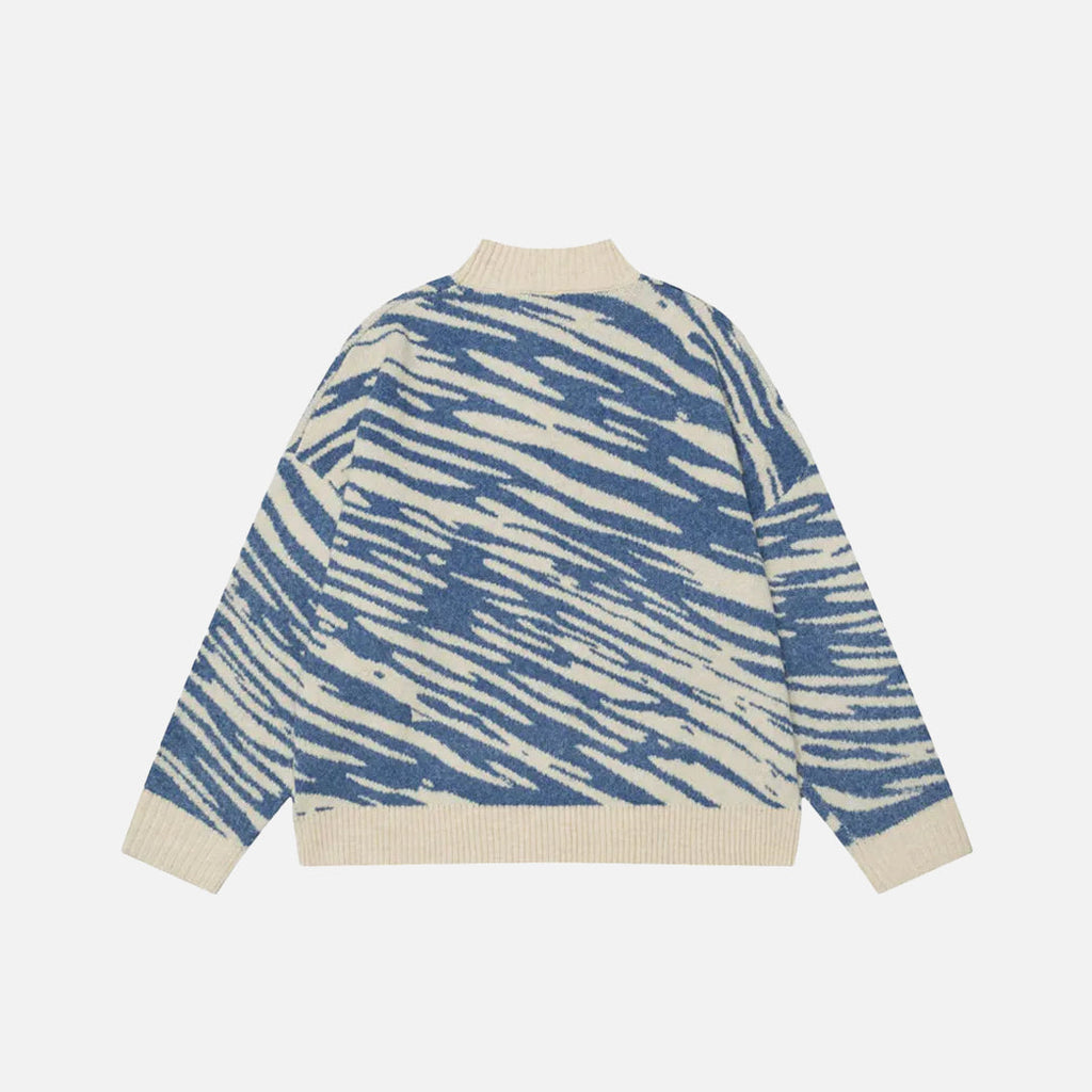 Vintage Zebra Knitted Sweaters