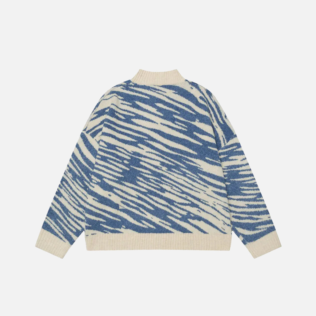 Vintage Zebra Knitted Sweaters