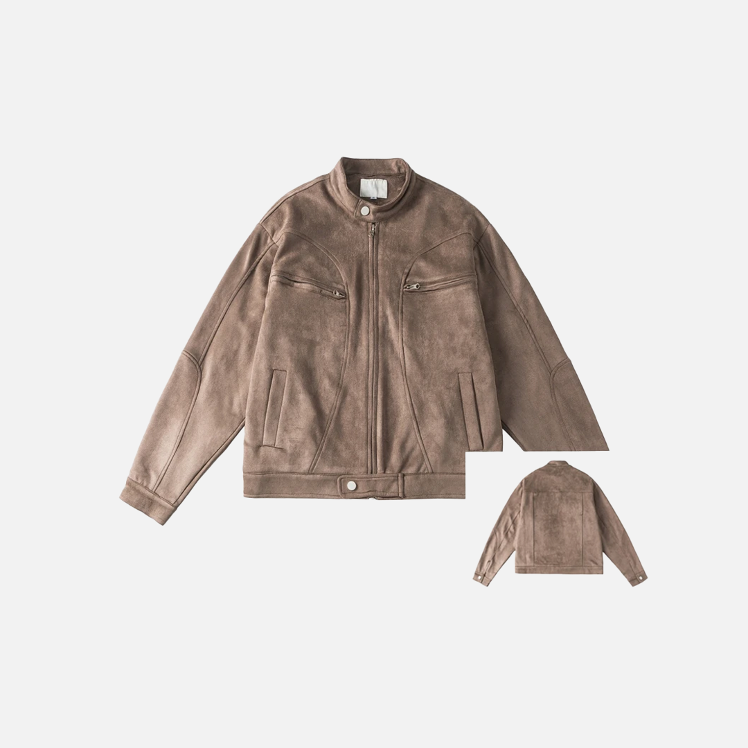 Couples Light Blue Motorcycle Jacket