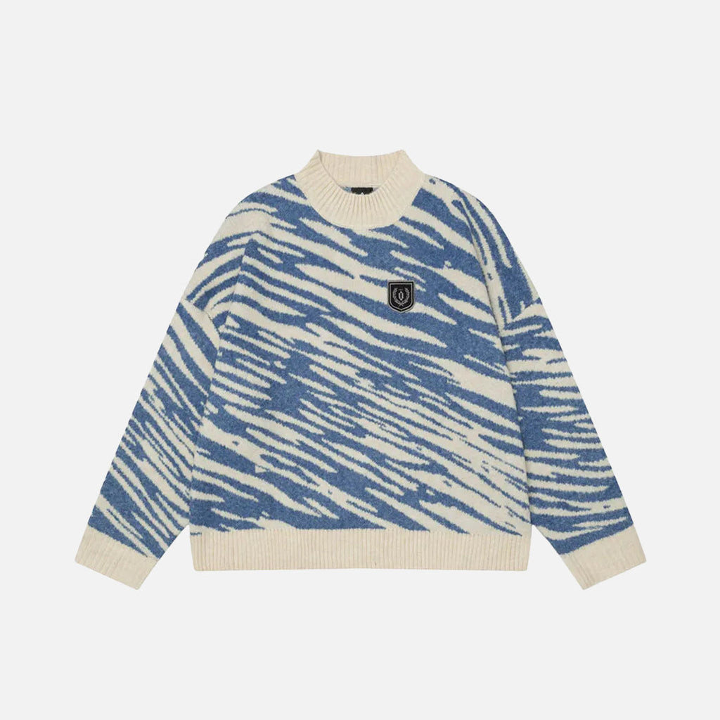 Vintage Zebra Knitted Sweaters