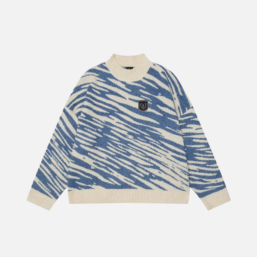 Vintage Zebra Knitted Sweaters