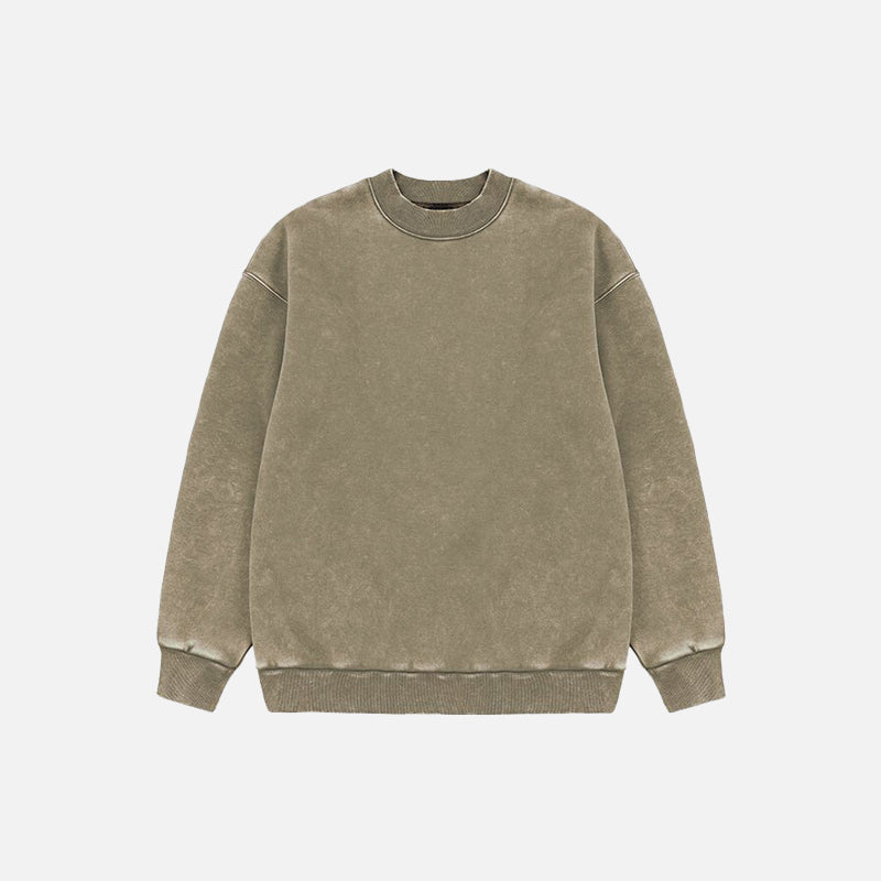 High Street Retro Washed Sweatshirts