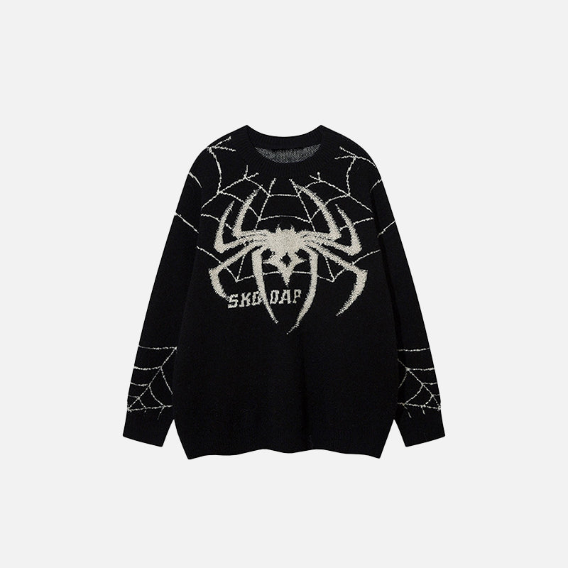 Y2K Spider Sweater
