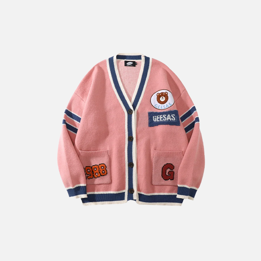 Cozy Knitted Cardigan Button Down Sweater