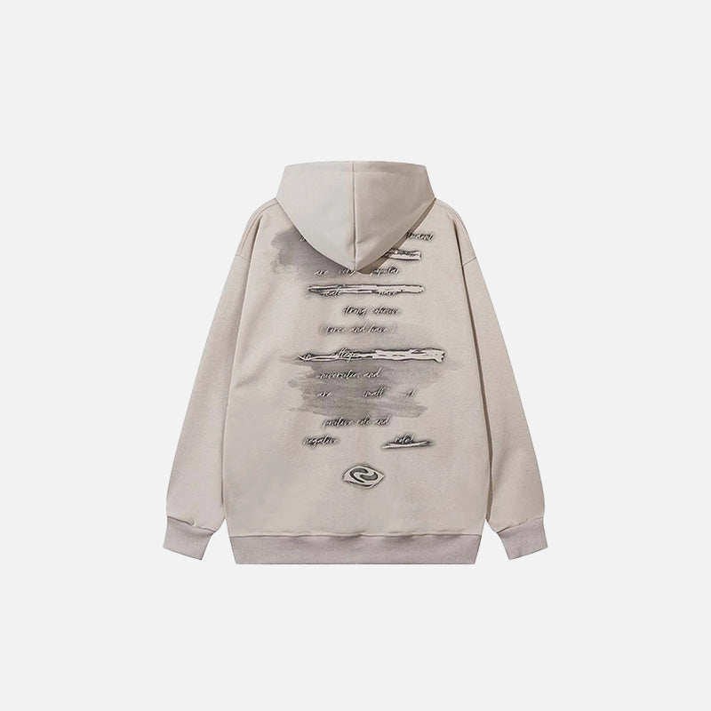 Abstract Graffiti Hoodie