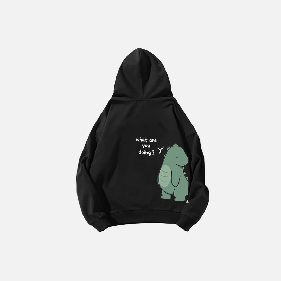 Dinosaur Print Couples Hoodie
