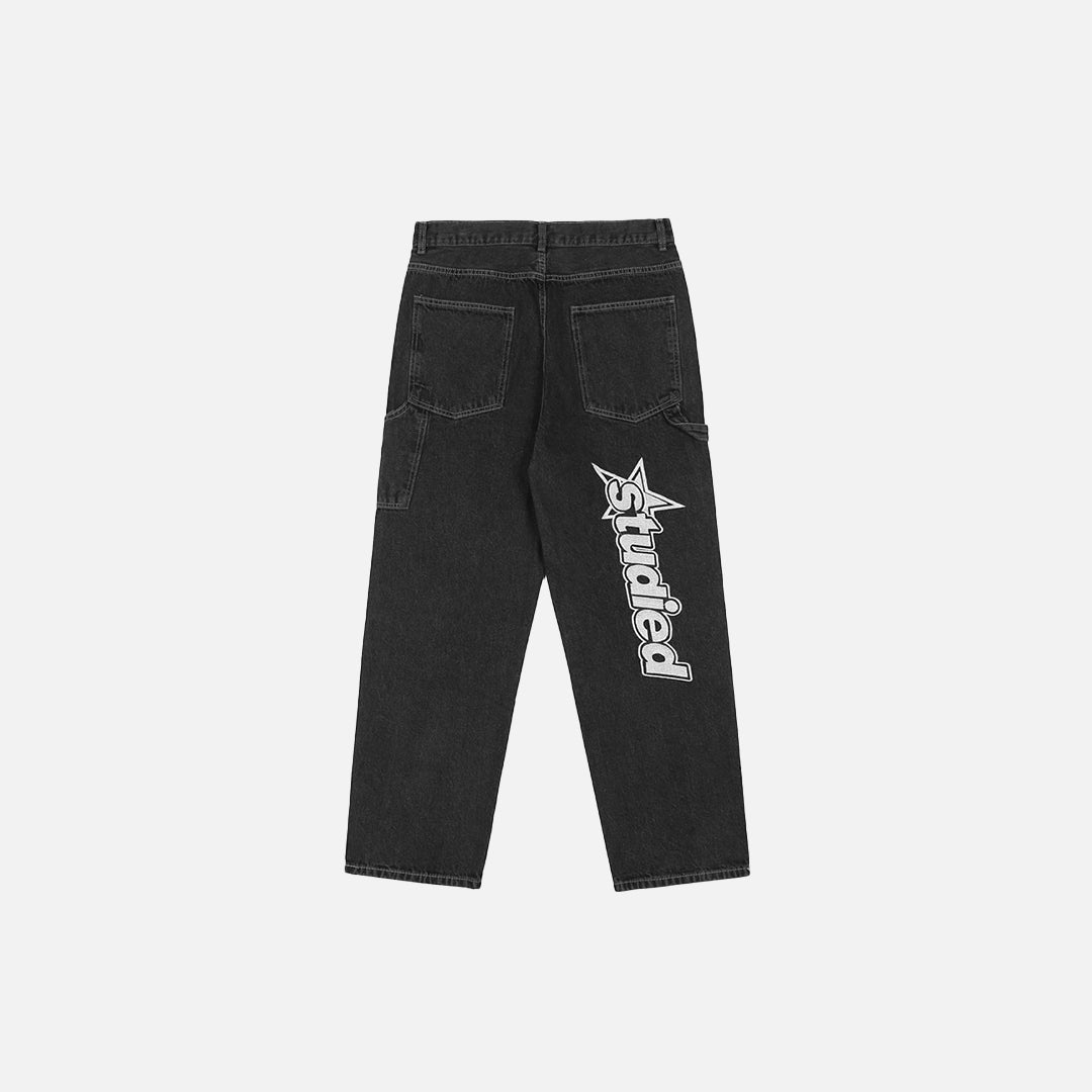 Embroidery Denim Jeans