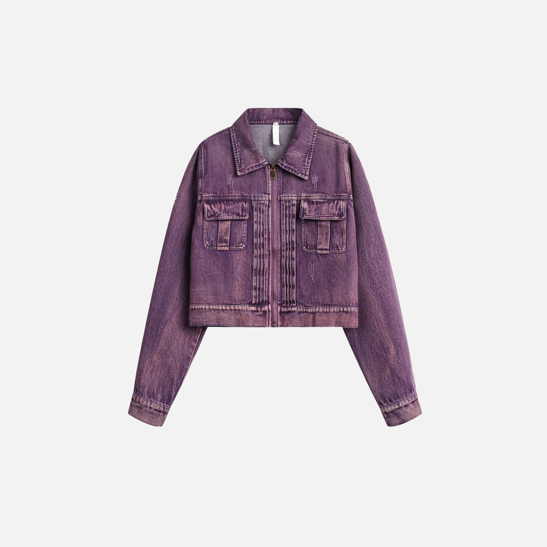 Women’s Vintage Casual Bomber Jacket