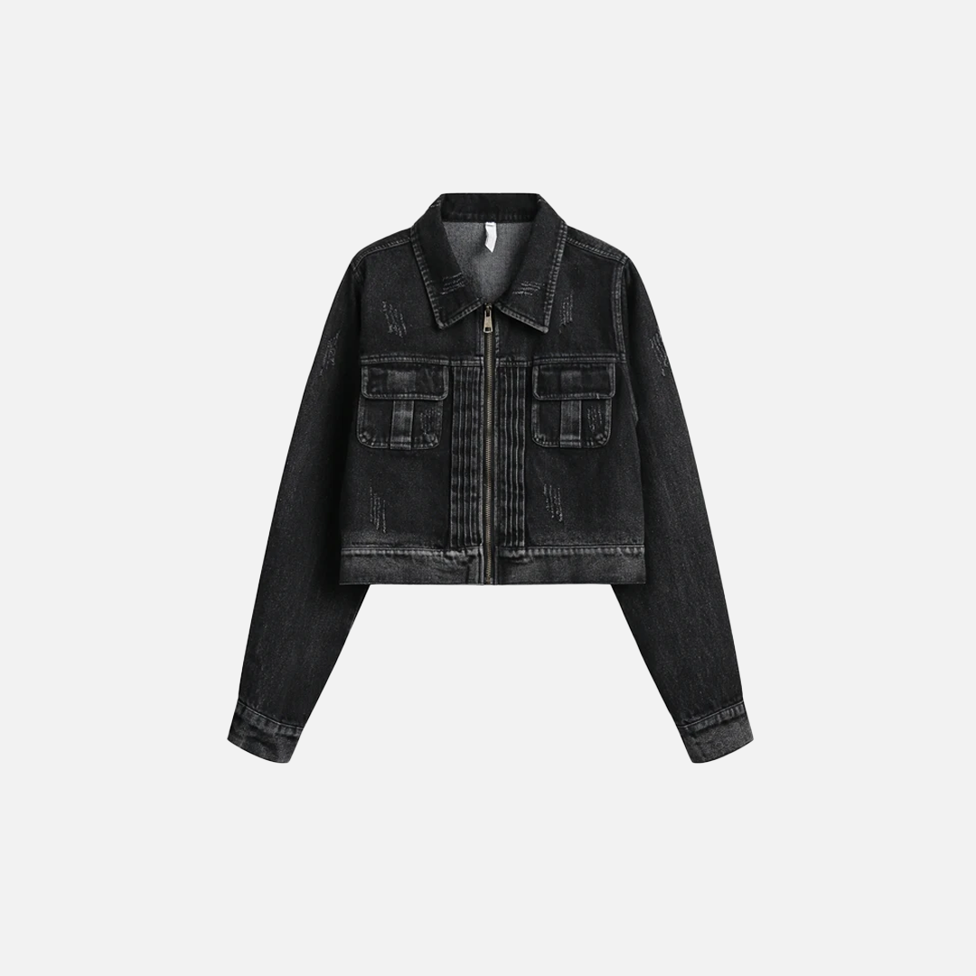 Women’s Vintage Casual Bomber Jacket