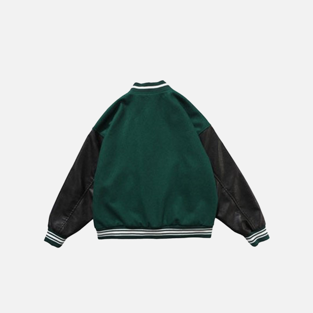 Skeleton Bones Varsity Jacket