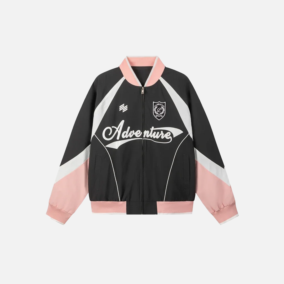 Oversize Bomber Coat & Baseball Uniform Designer Jacket