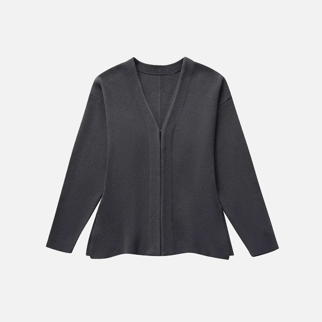 V-neck Vintage Knitted Cardigan