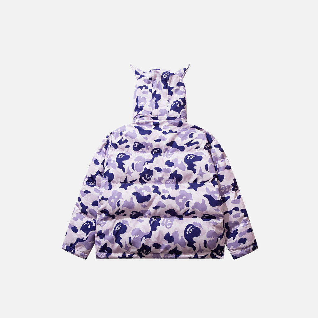 Removable Hood Devil Jacket