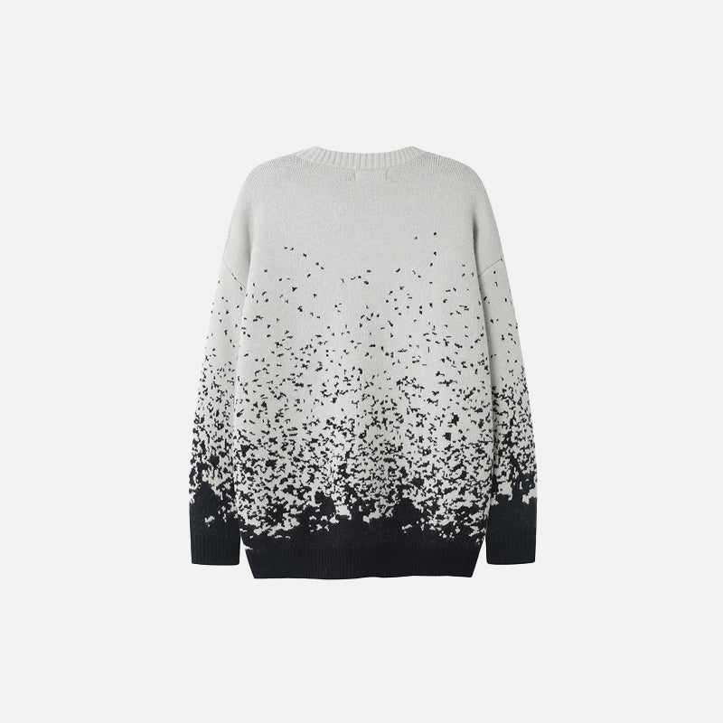 Y2K Sesame Jacquard Sweater