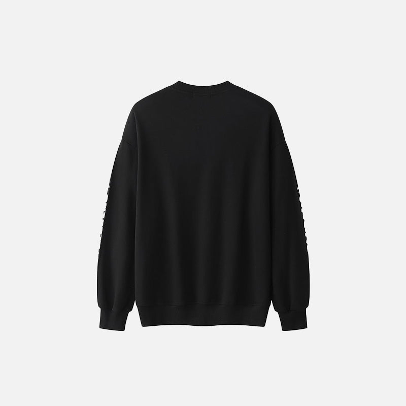 Oversized Standard Thickness Sweatshirt