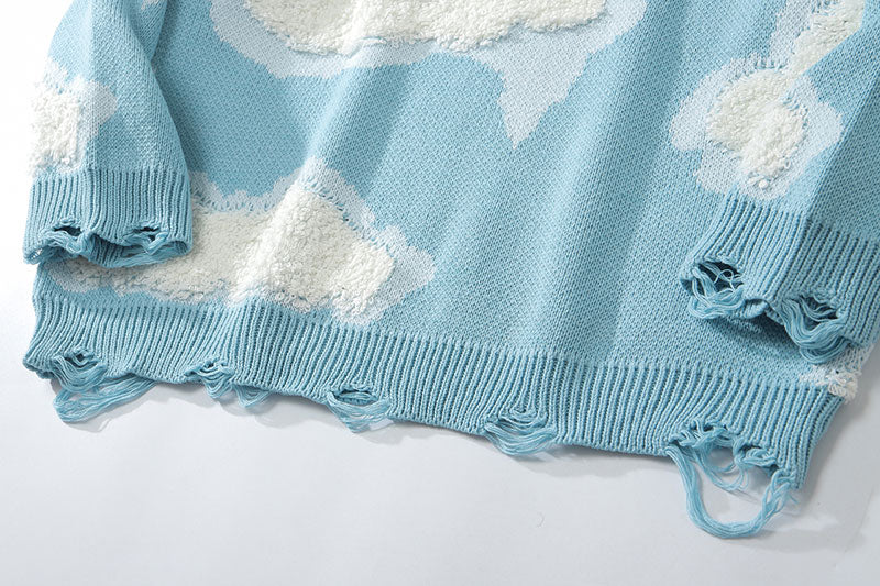 Knitted Clouds Sweater