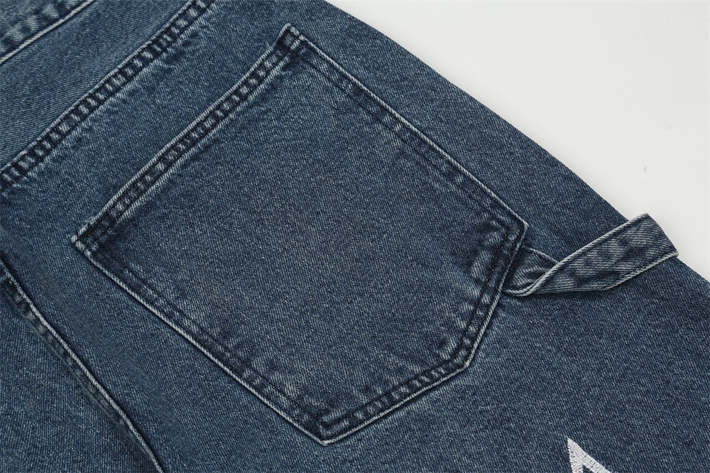 Embroidery Denim Jeans