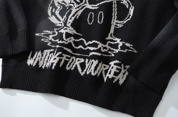 Wanting For Your Text Sweater