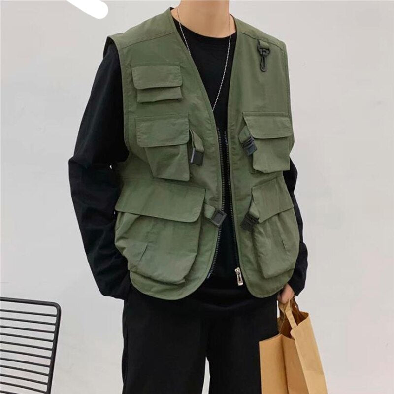 All-Over Pockets Vest