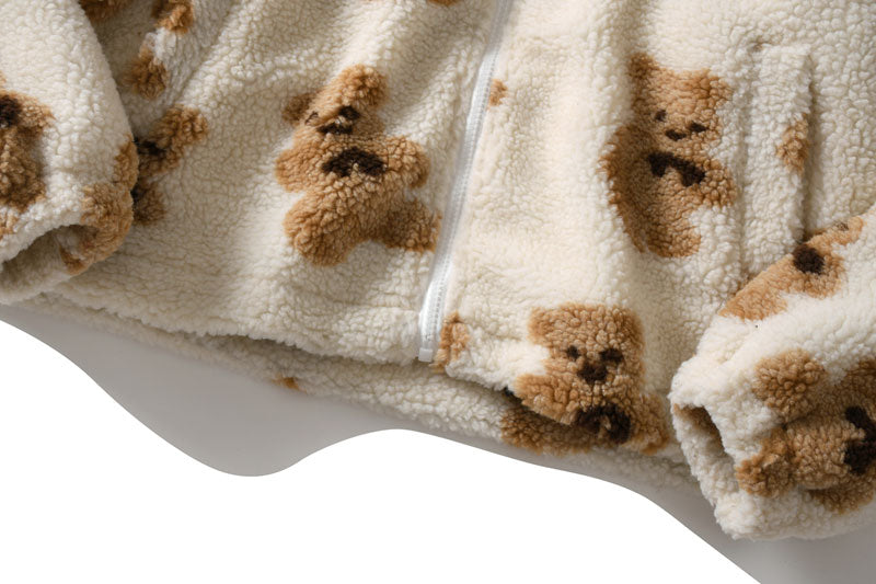 Teddy Bear Fuzzy Hoodie