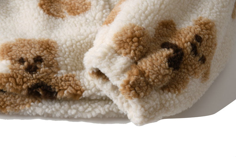 Teddy Bear Fuzzy Hoodie