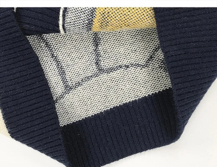 Knitted Cats Sweater