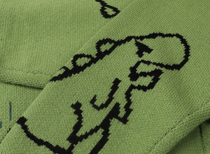 Cute Dinosaur Cardigan