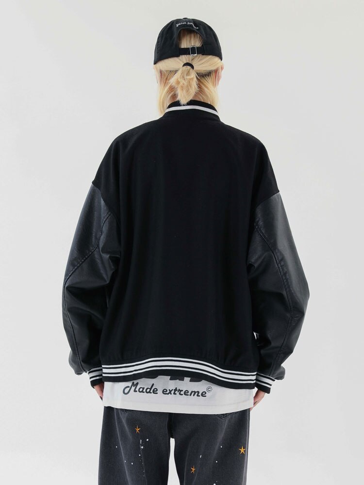 Skeleton Bones Varsity Jacket