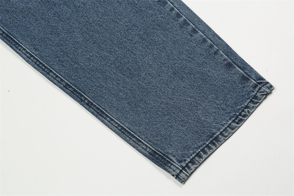 Embroidery Denim Jeans