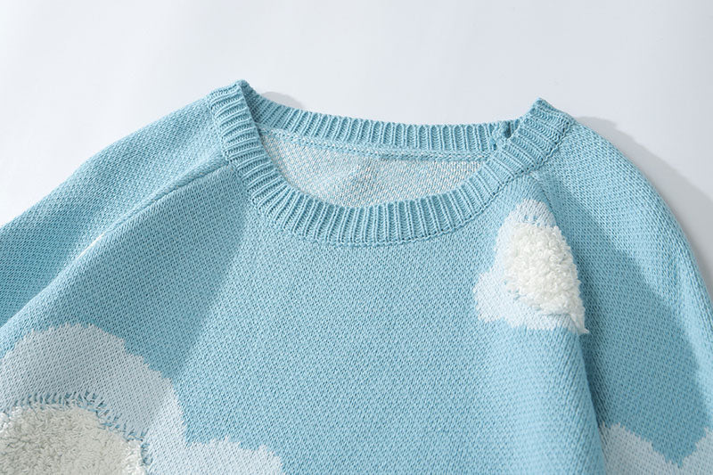 Knitted Clouds Sweater