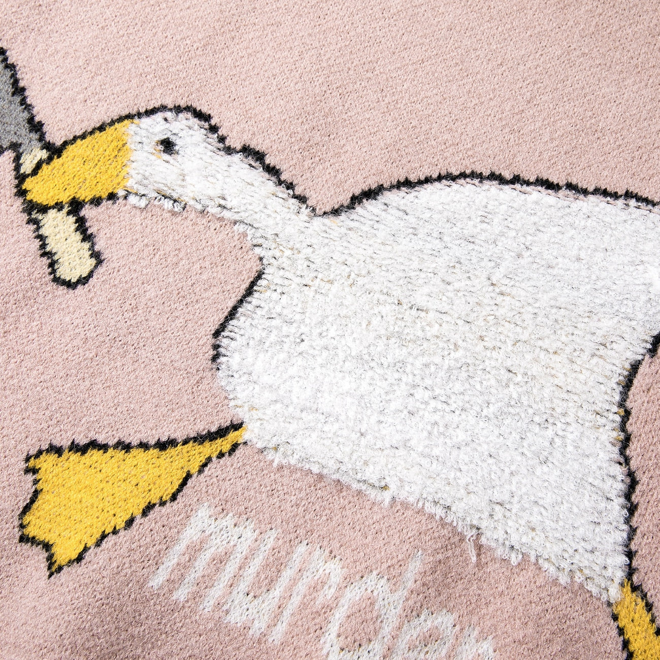 Murder Goose Print Sweater