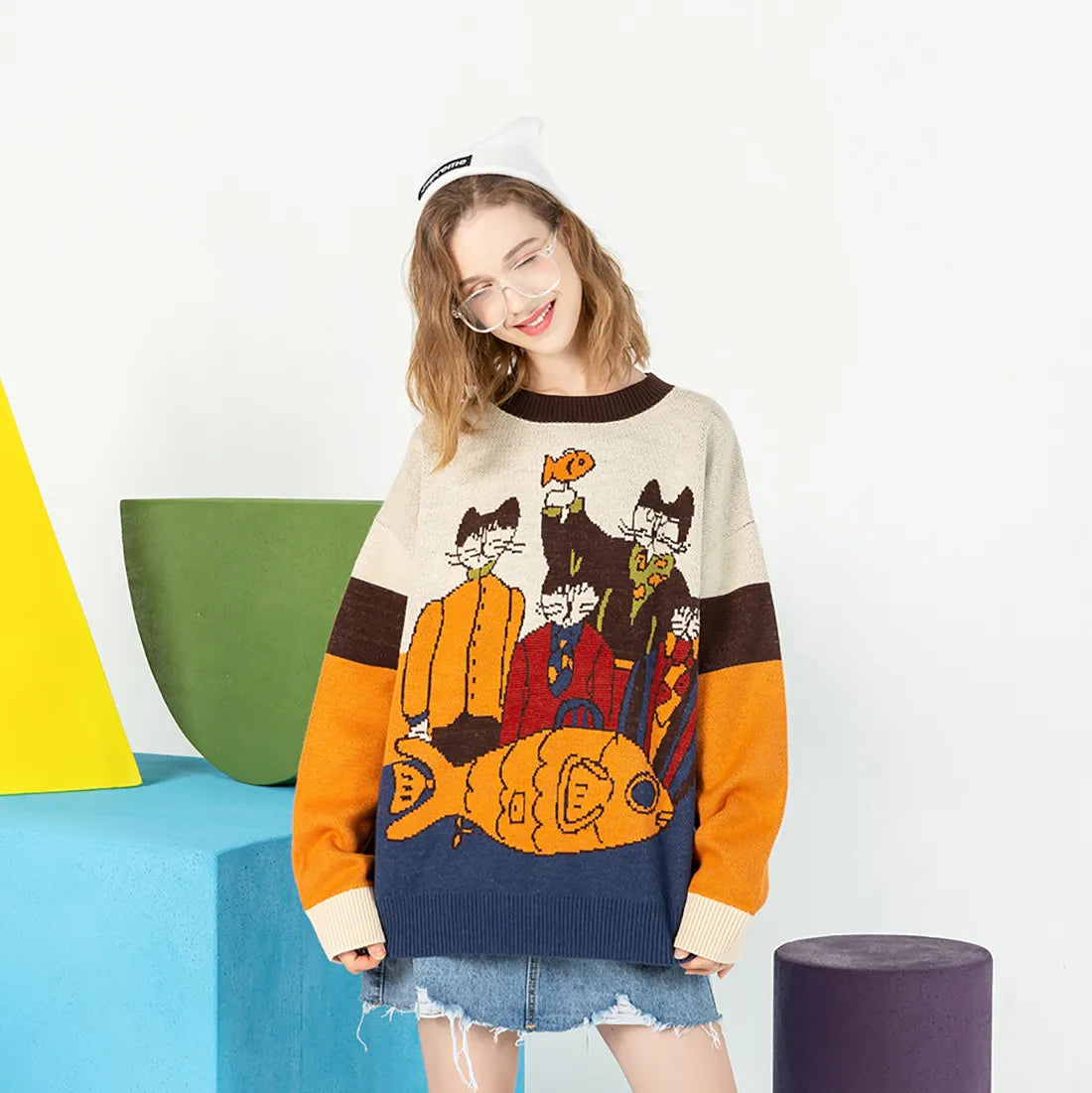 The Cats' Meal Sweater