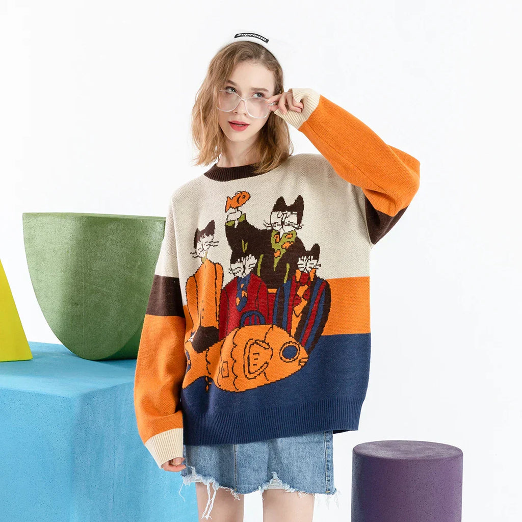 The Cats' Meal Sweater