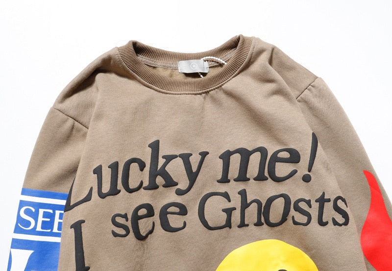 Lucky Me I See Ghosts Sweatshirts