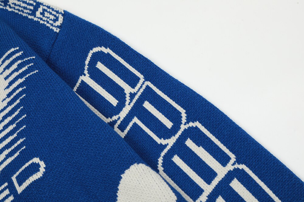 Y2K Retro Racing Cardigan