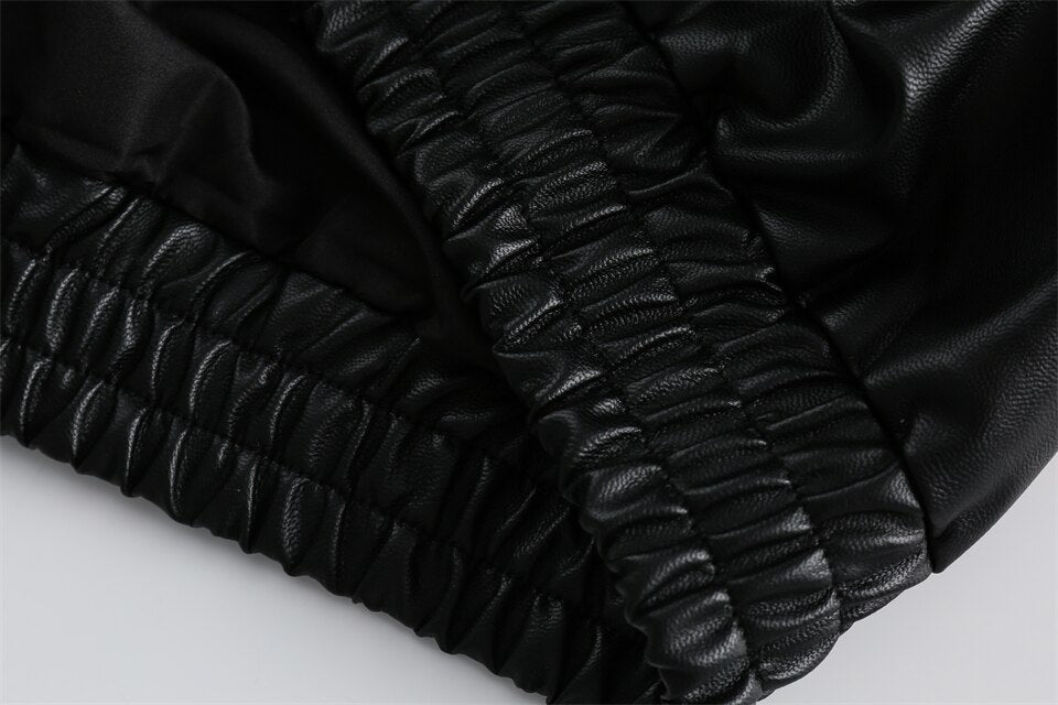 Retro Black Waterproof Leather Jacket