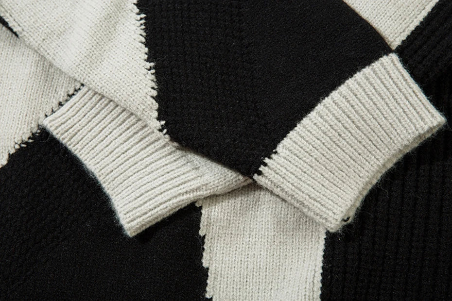 Y2K Fractal Burst Sweater