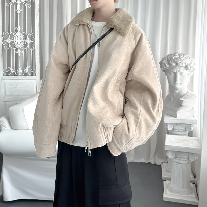 Fluffy Collar Winter Jacket