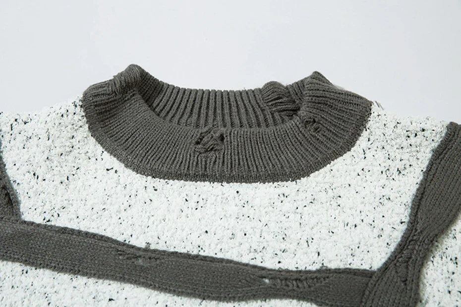 Y2K Cosmic Threads Sweater