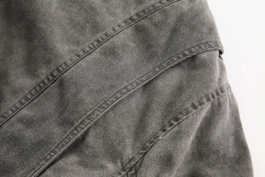 Structured Utility Hoodie Jacket