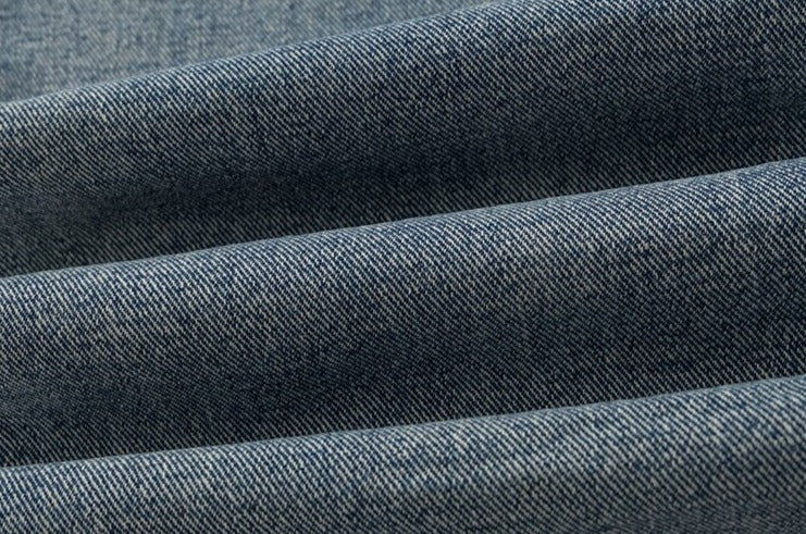 Flame Embroidery Denim Jeans