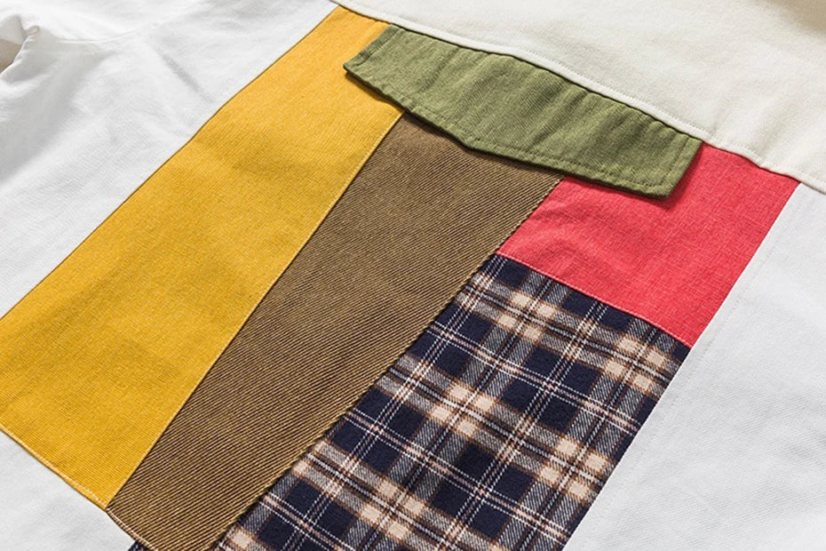 Geometric Patchwork Jacket