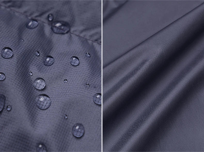 Patchwork Hooded Puffer Jacket