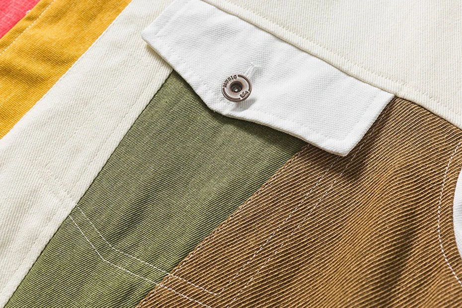 Geometric Patchwork Jacket