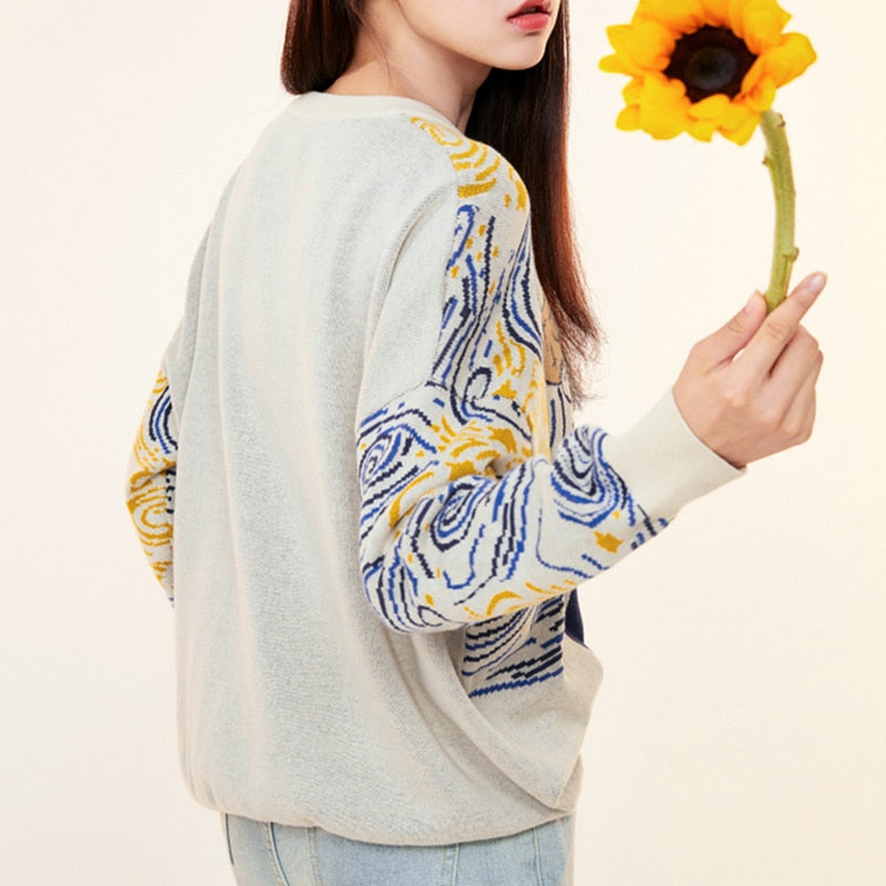 Starry Cowboy Knitted Sweater