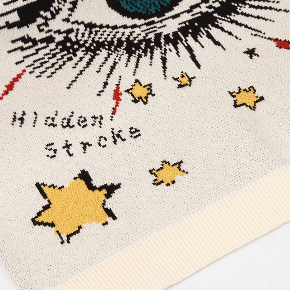 Cosmic Eye Illumination Sweater